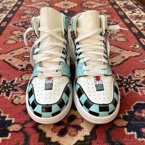Demon Slayer custom Tanjiro High Top Sneaker